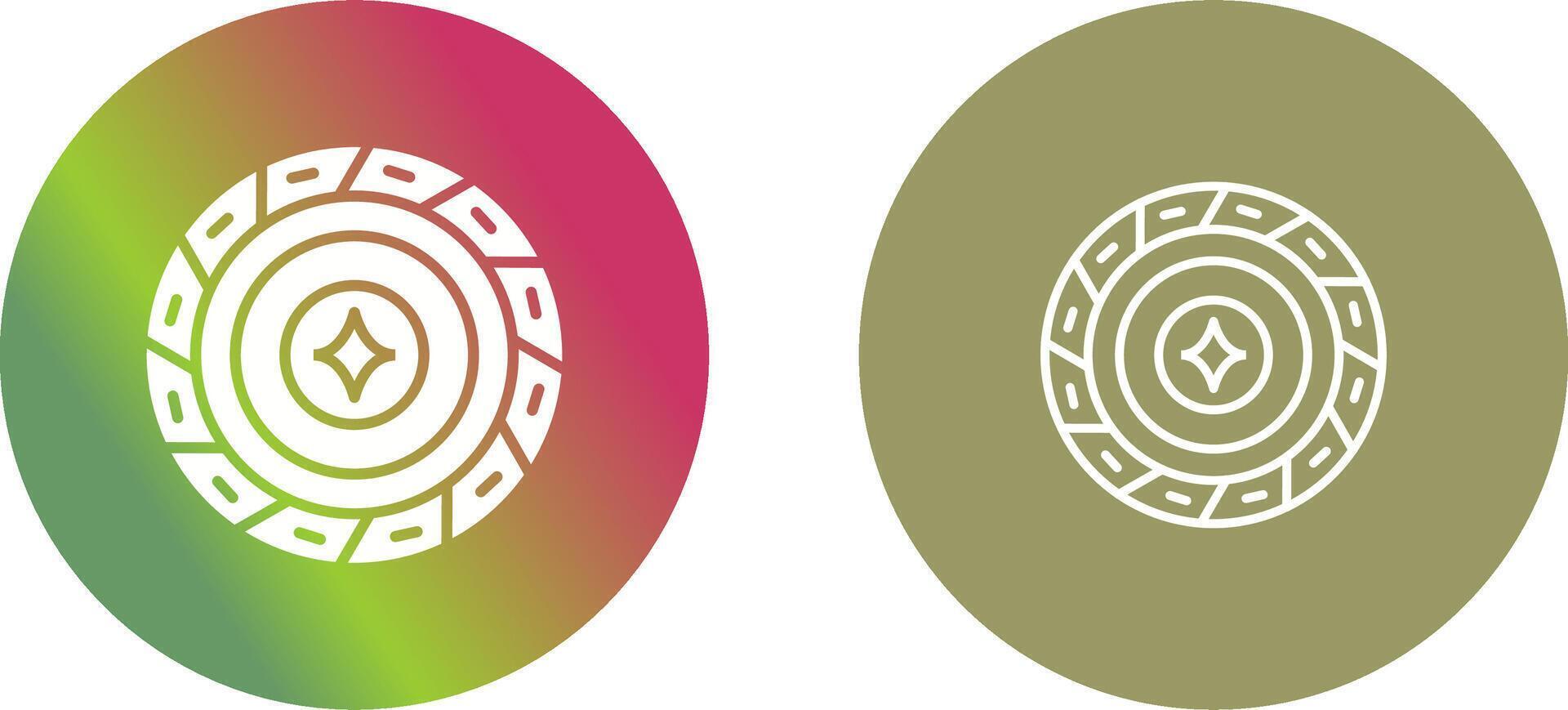Diamond Chip Icon Design vector