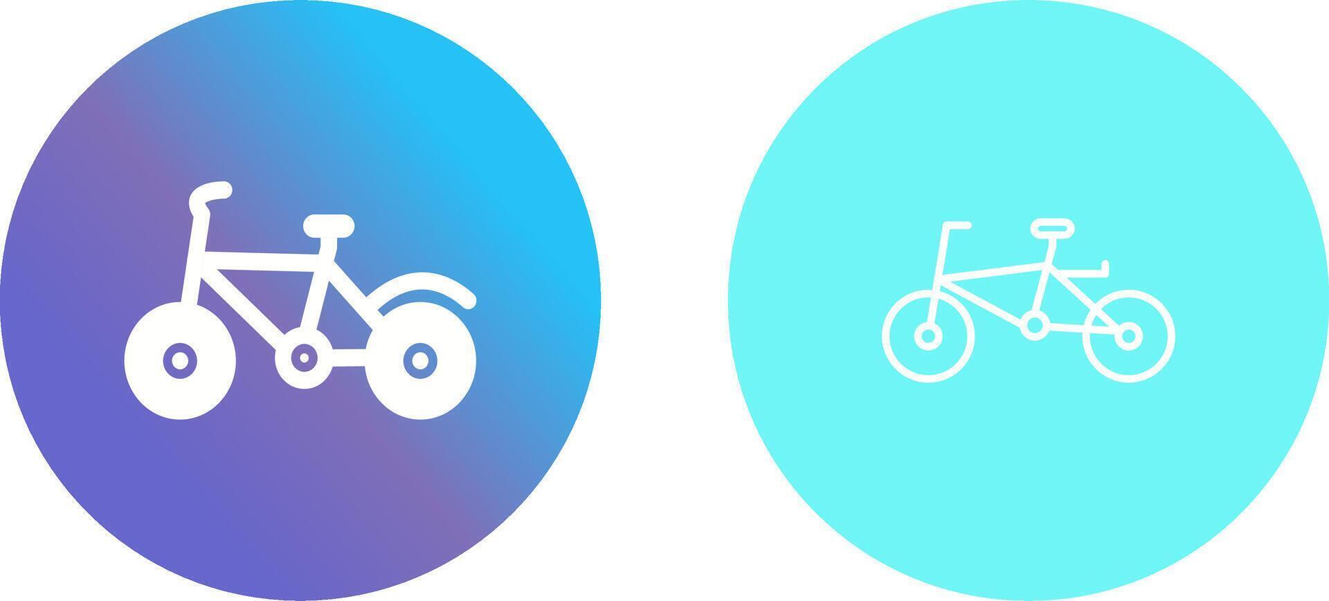 Bicycle I Icon Design vector