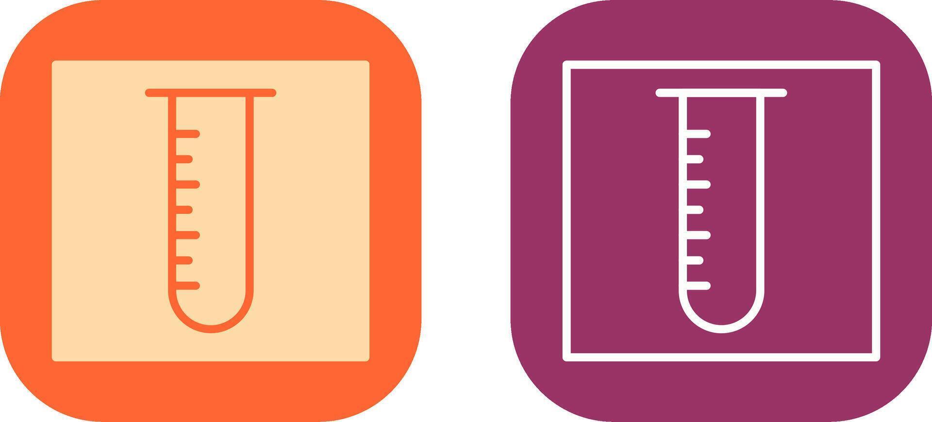 Tube Icon Design vector