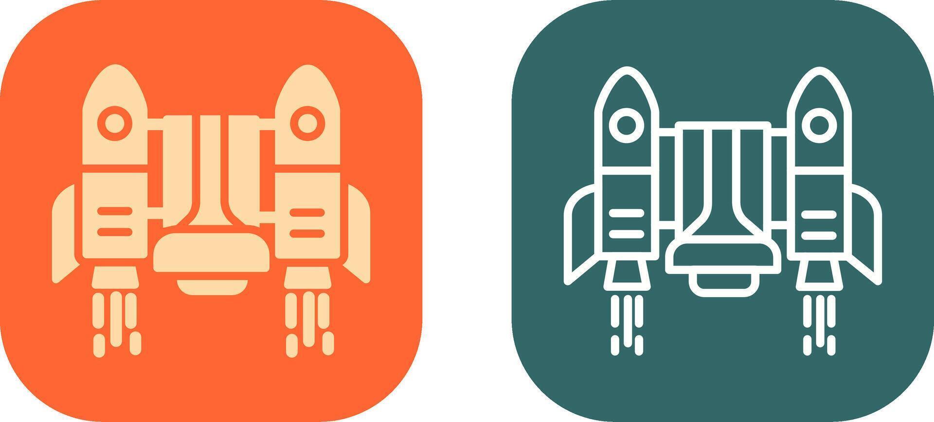 Jetpack Icon Design vector