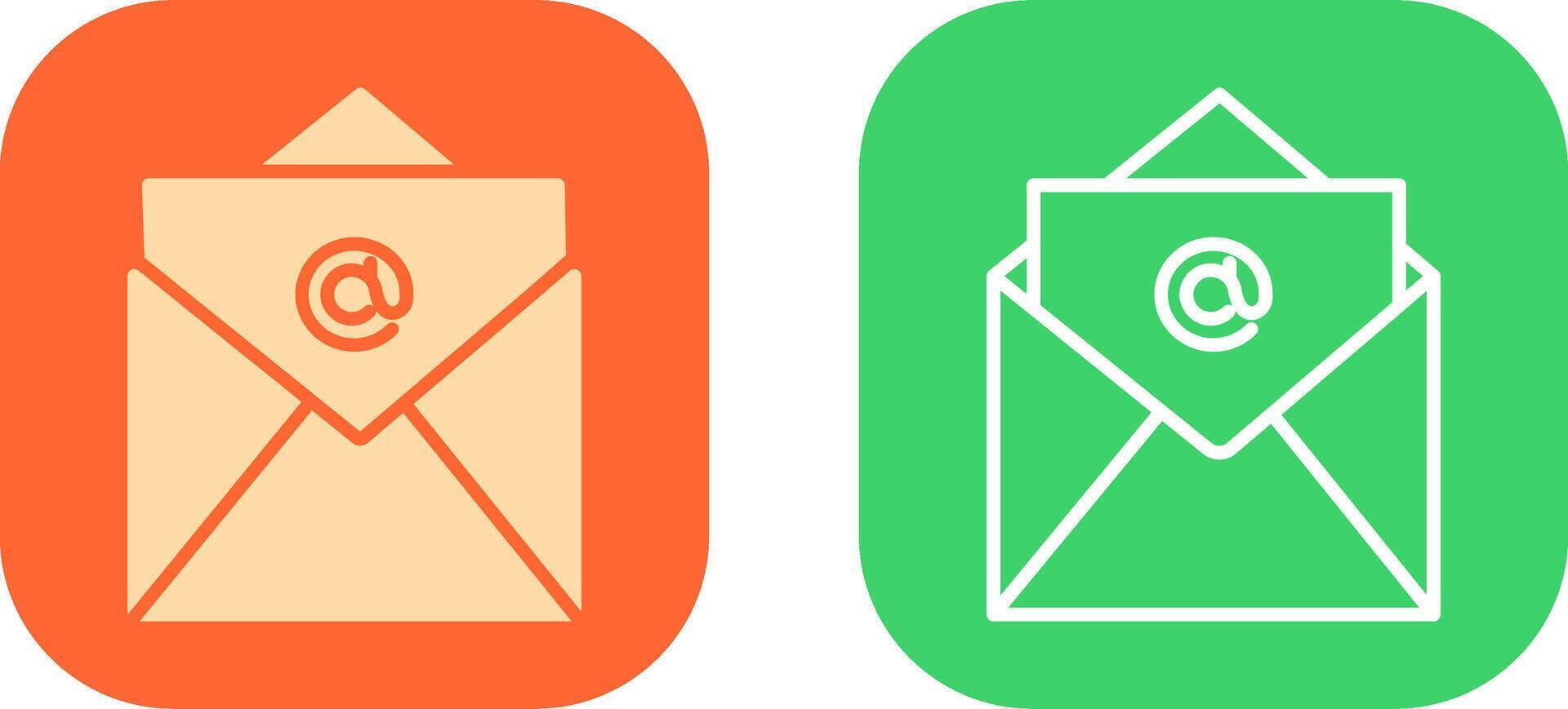 Emails Icon Design vector