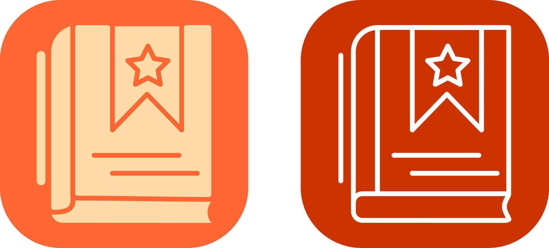 Bookmarking Services Icon Design vector