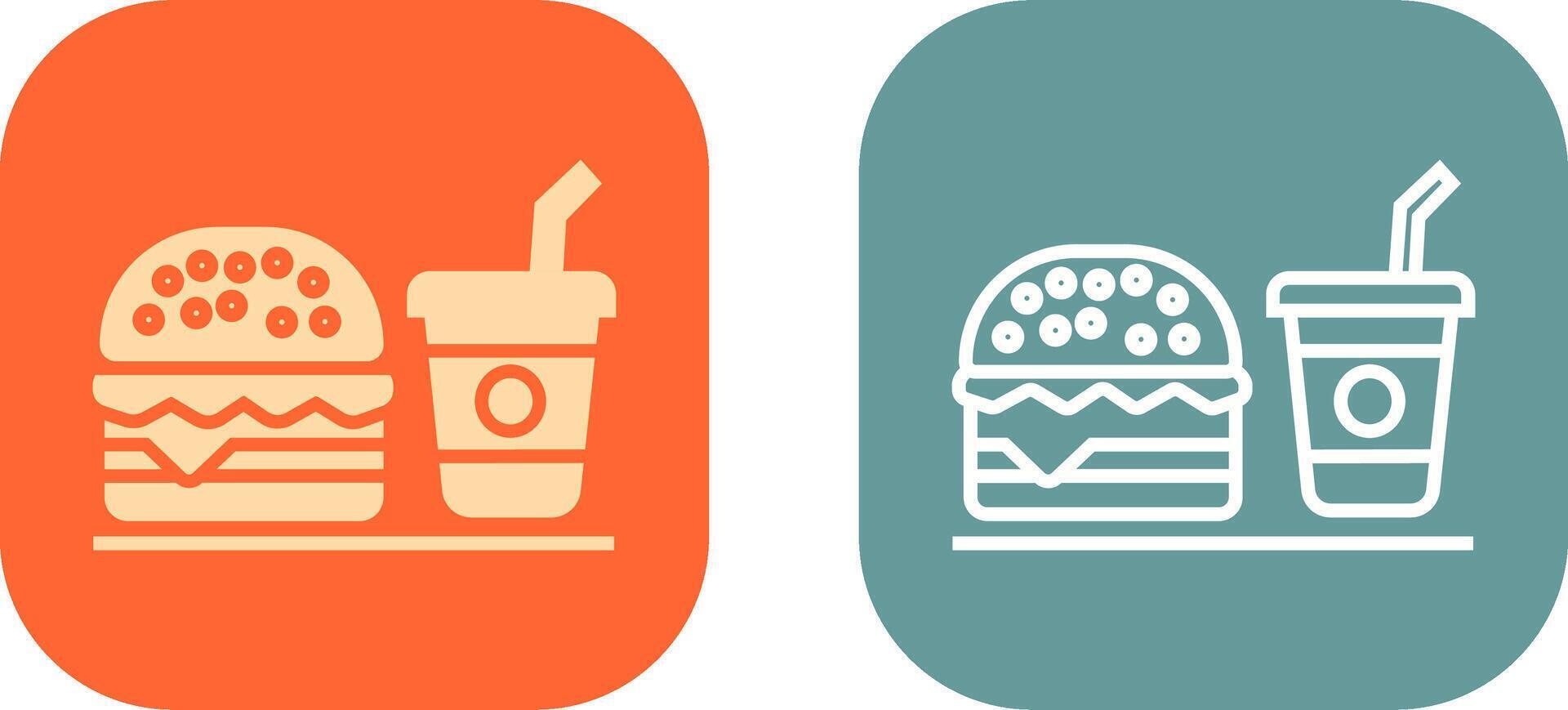 meriendas icono diseño vector