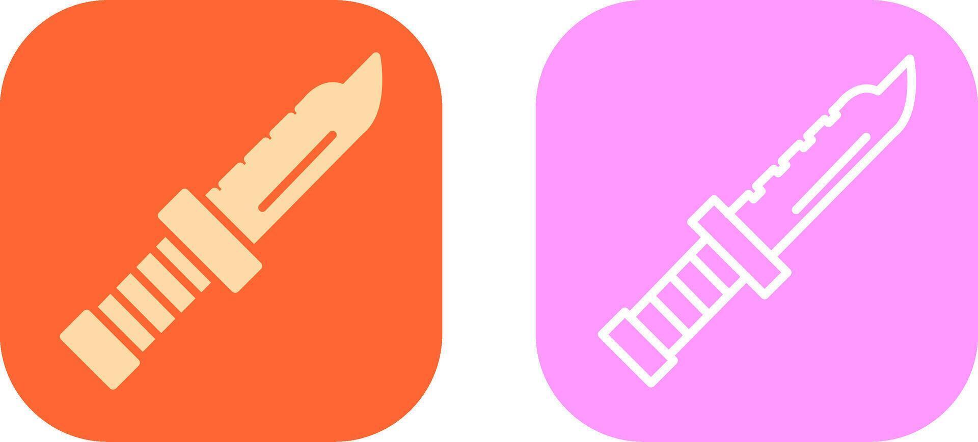 Army Knife Icon Design vector
