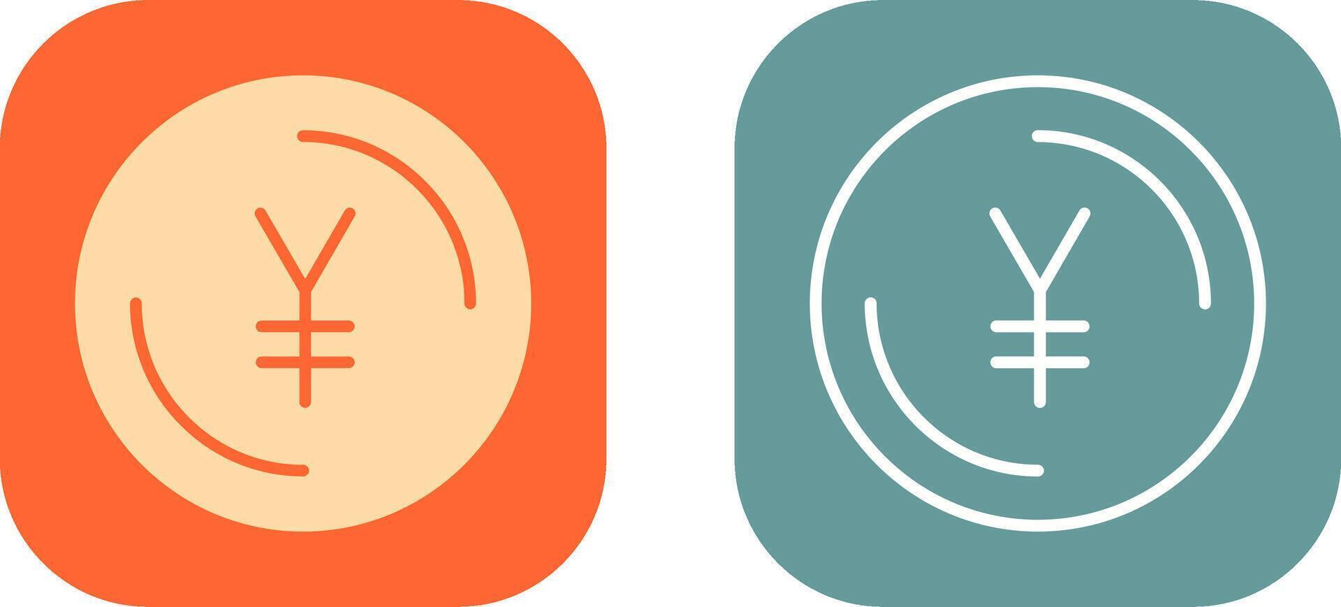 Yen Symbol Icon Design vector