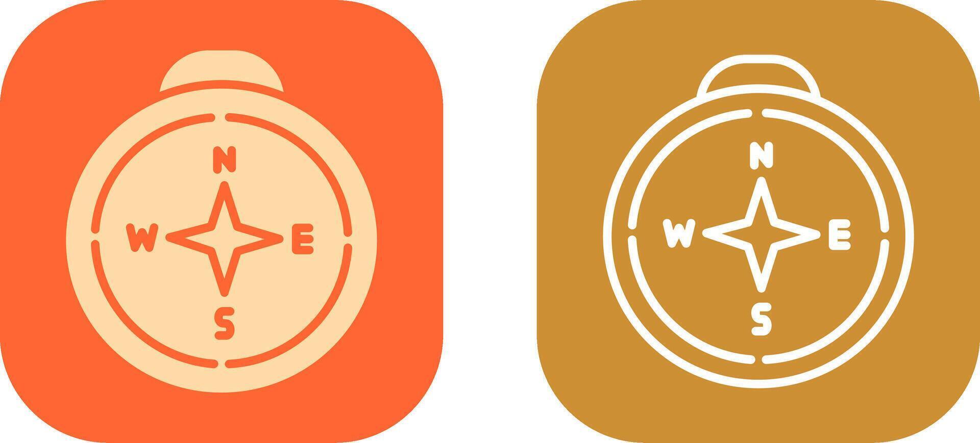 Compass Icon Design vector