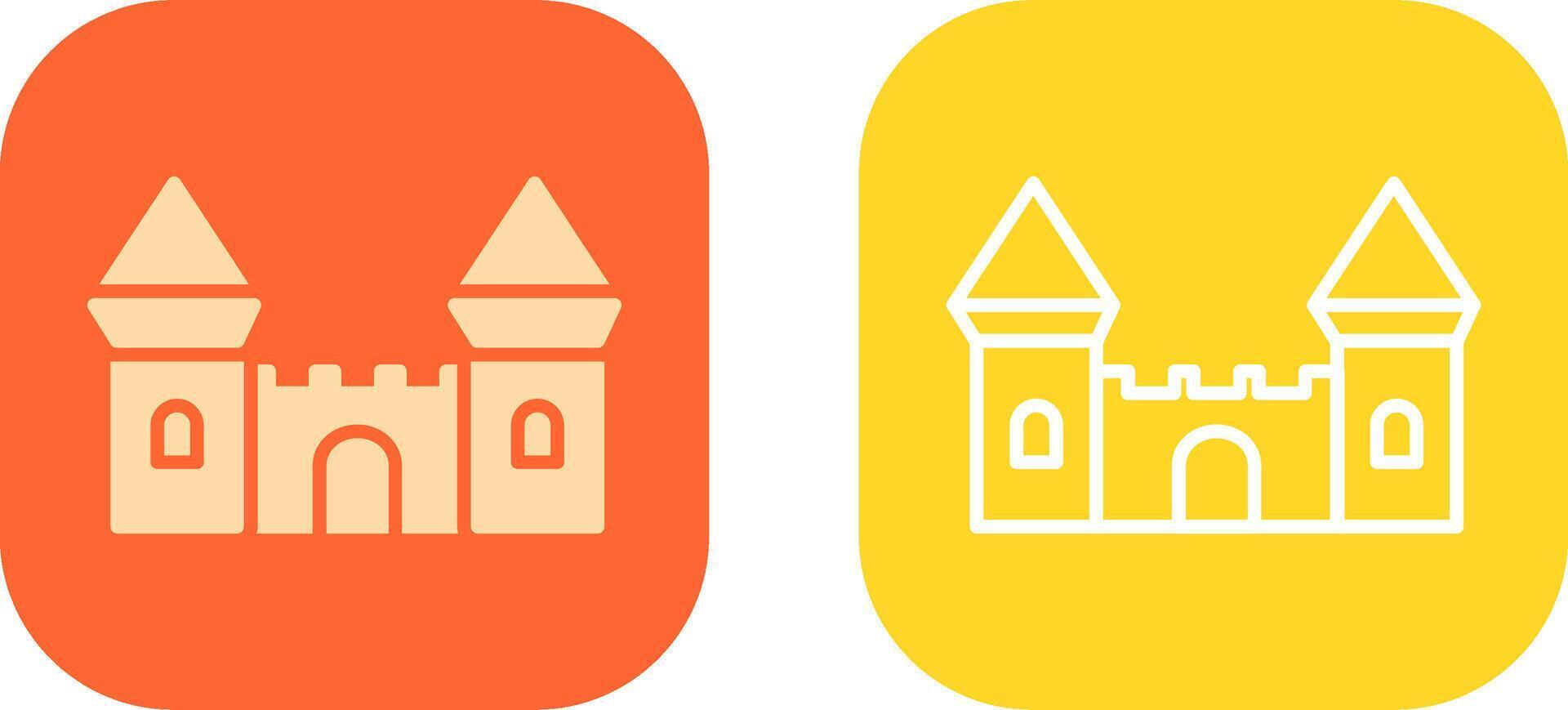 Castle Icon Design vector