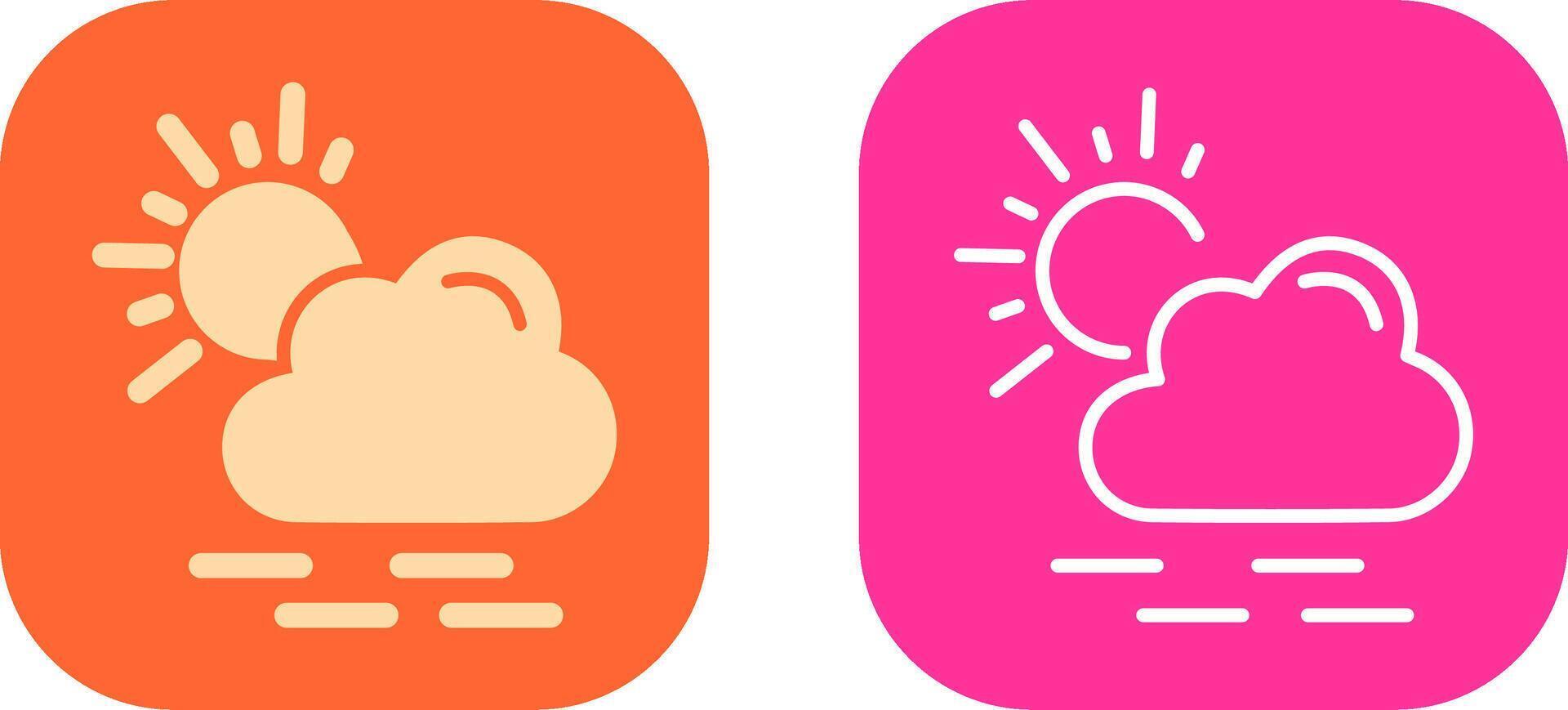 Weather Icon Design vector