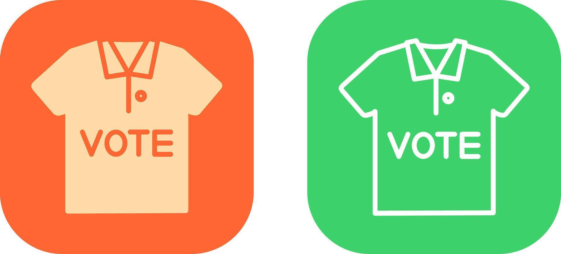 T Shirt Icon Design vector