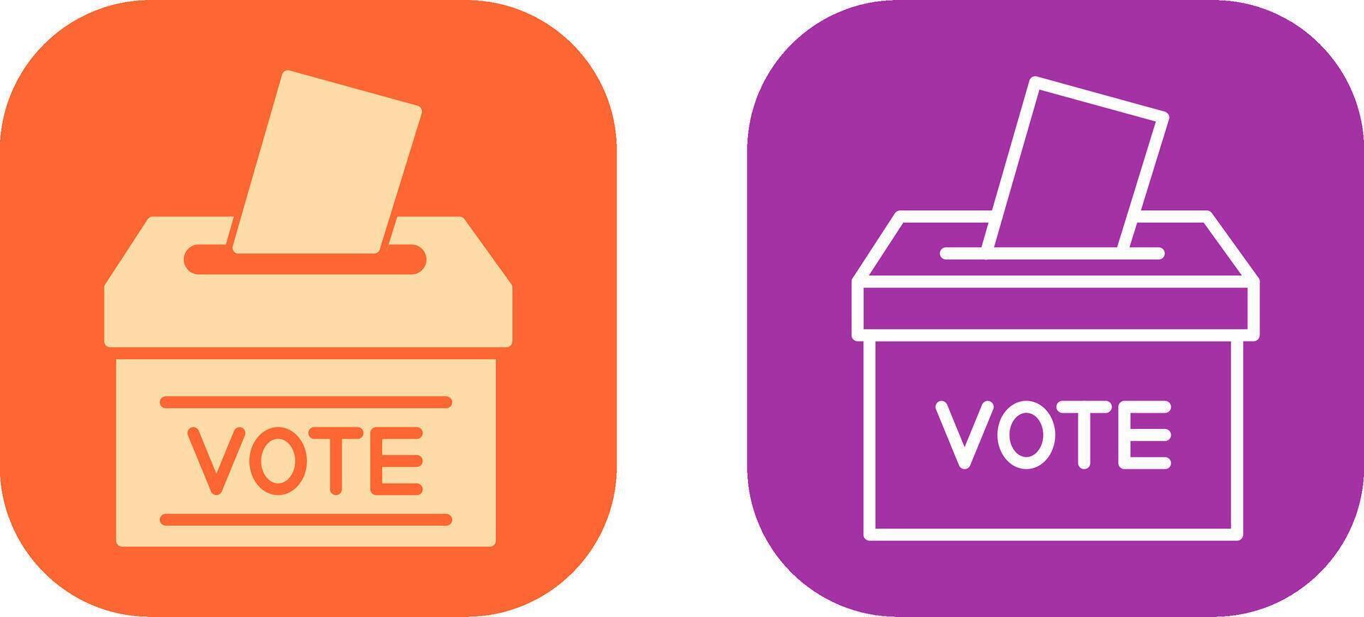 Ballot Icon Design vector