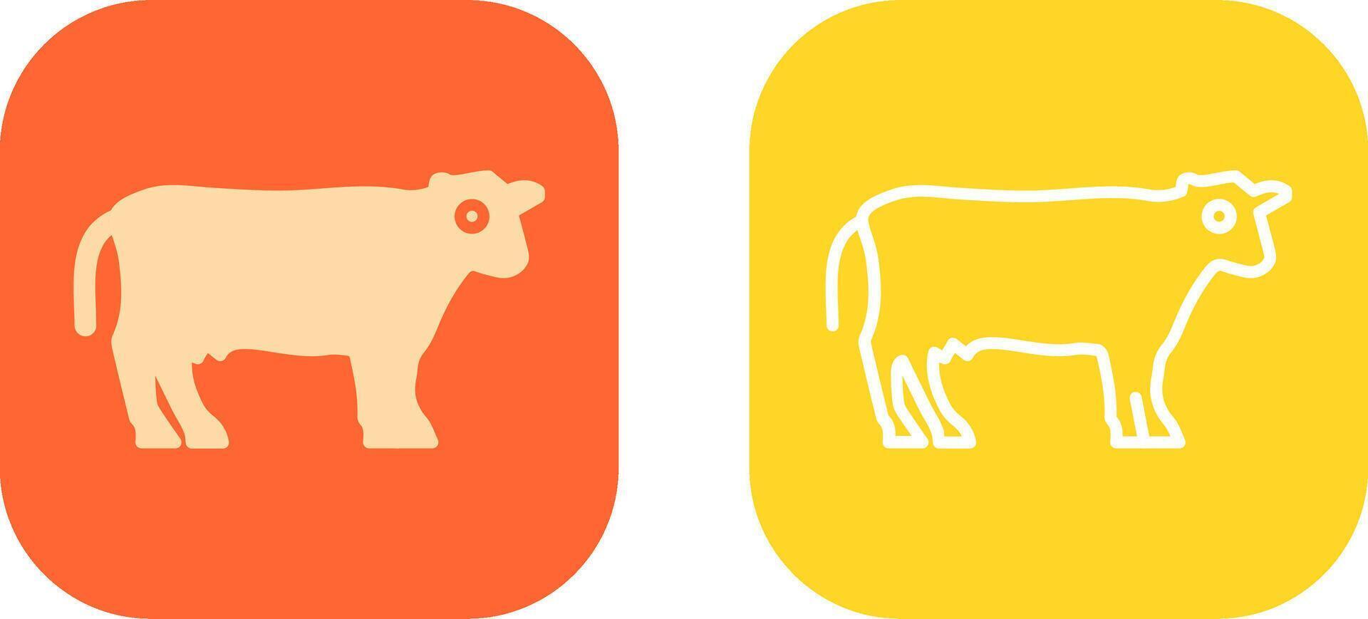 Cattle Icon Design vector