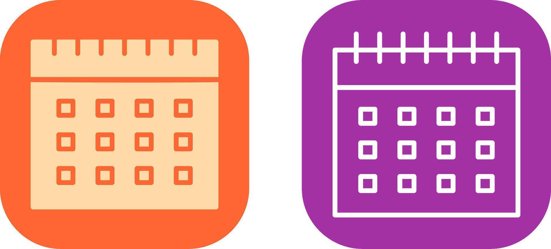 Calendar Icon Design vector
