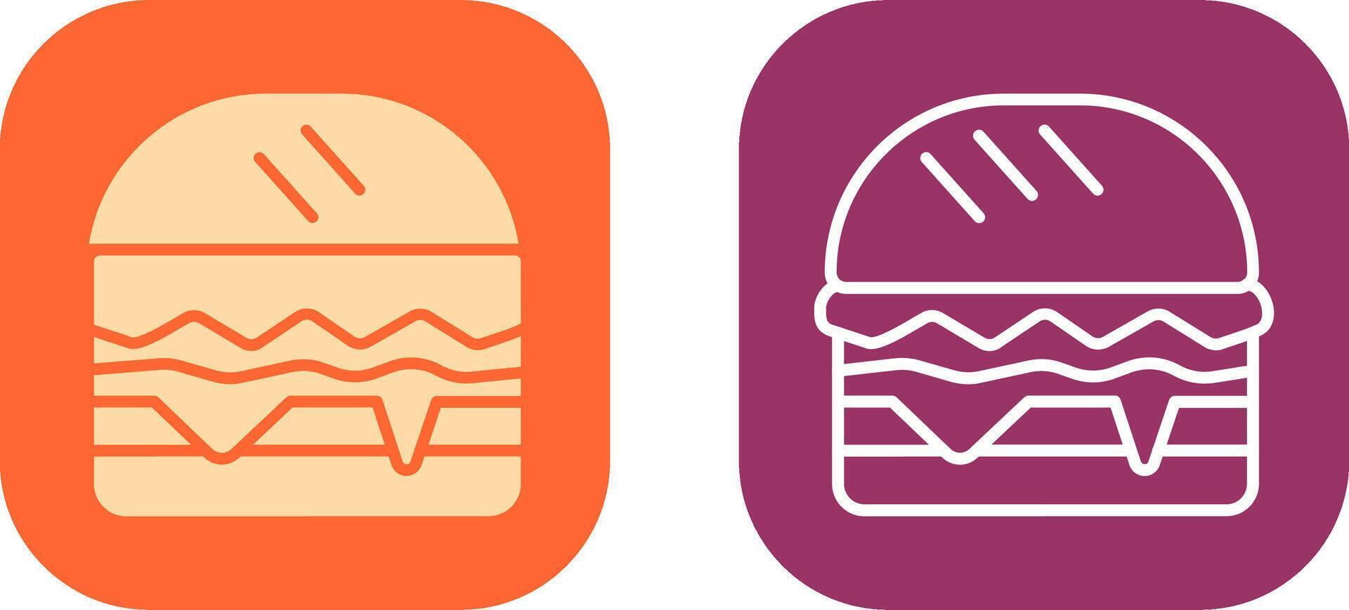 Hamburger Icon Design vector