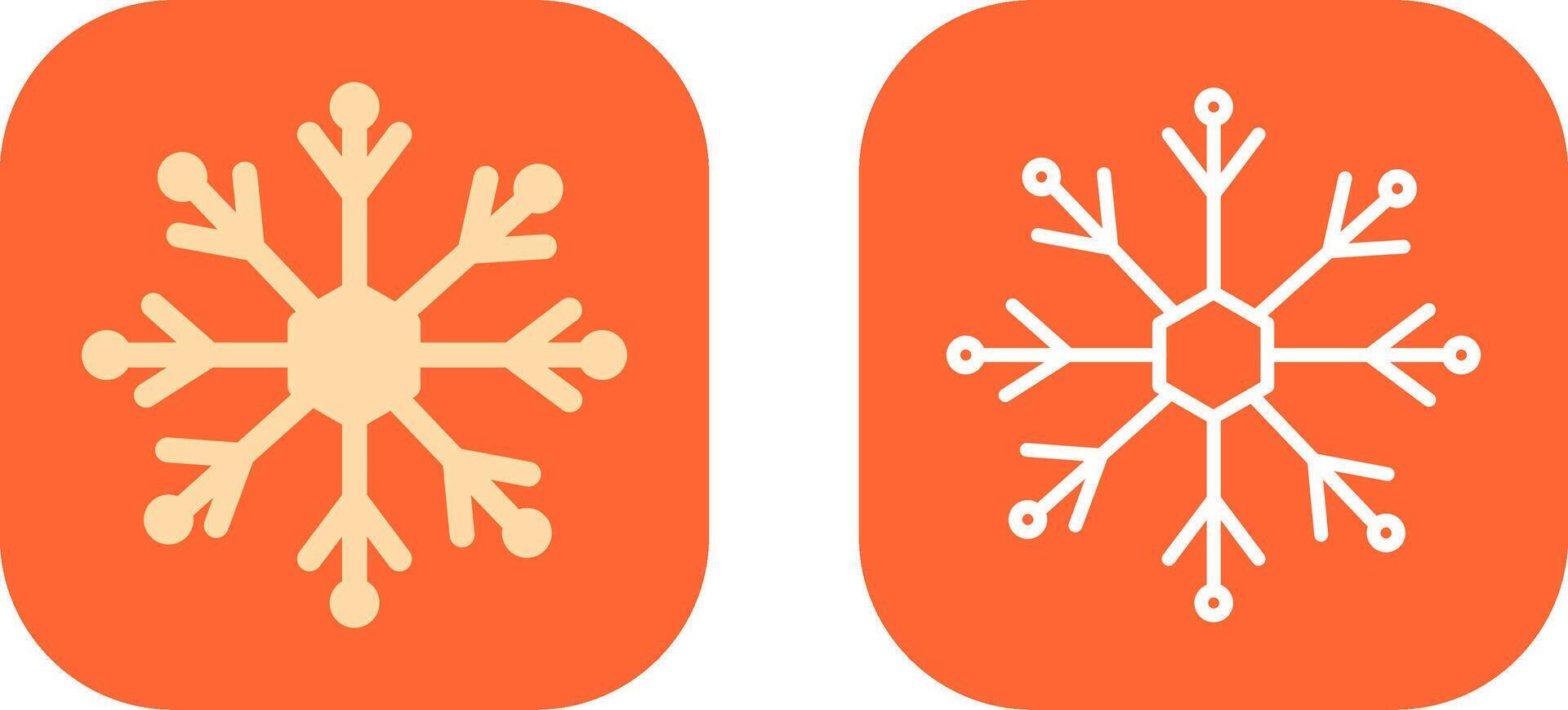 Snowflake Icon Design vector