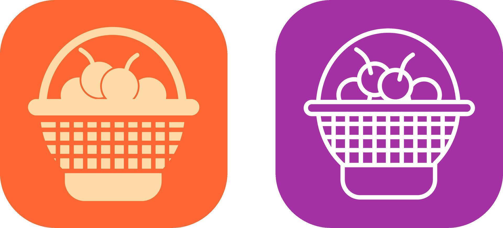 Basket Icon Design vector