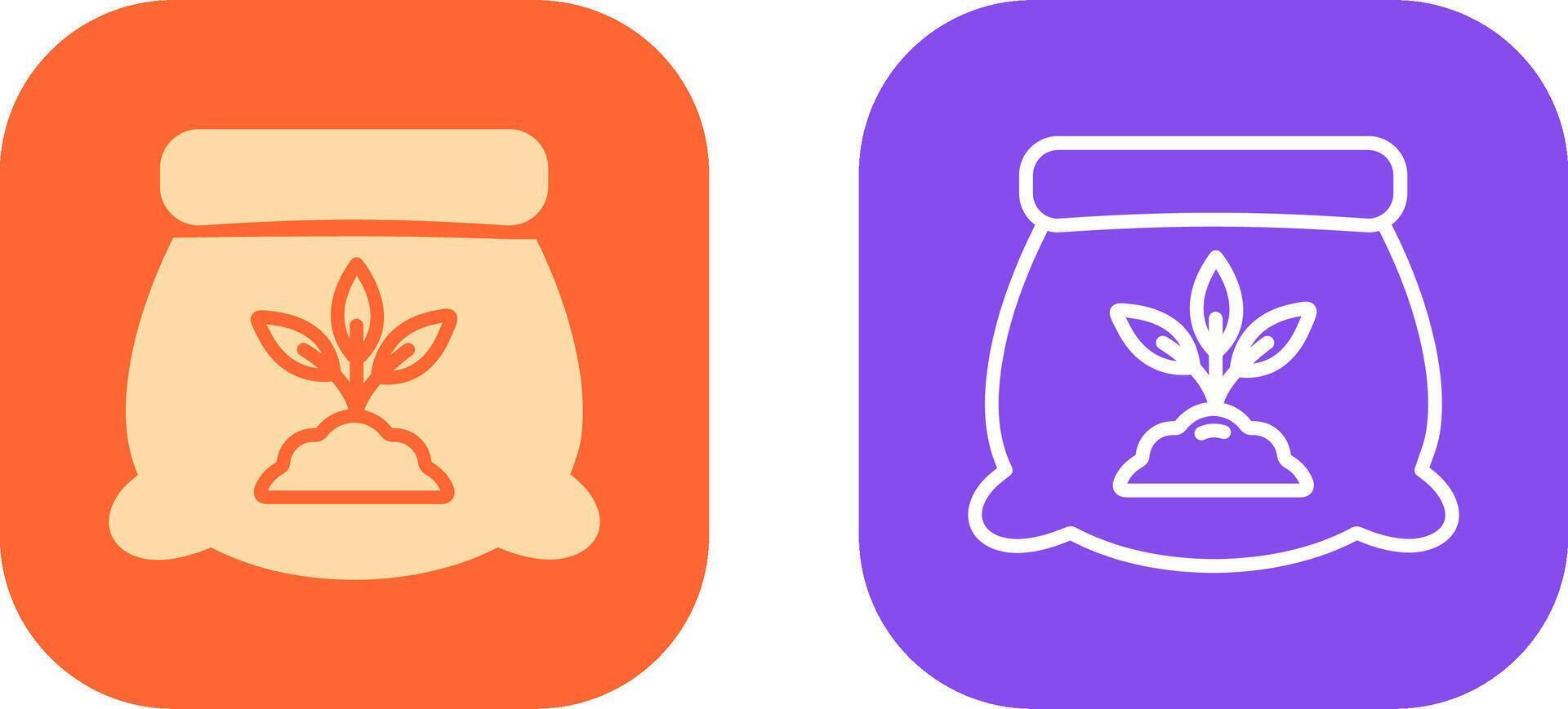 Sack Icon Design vector