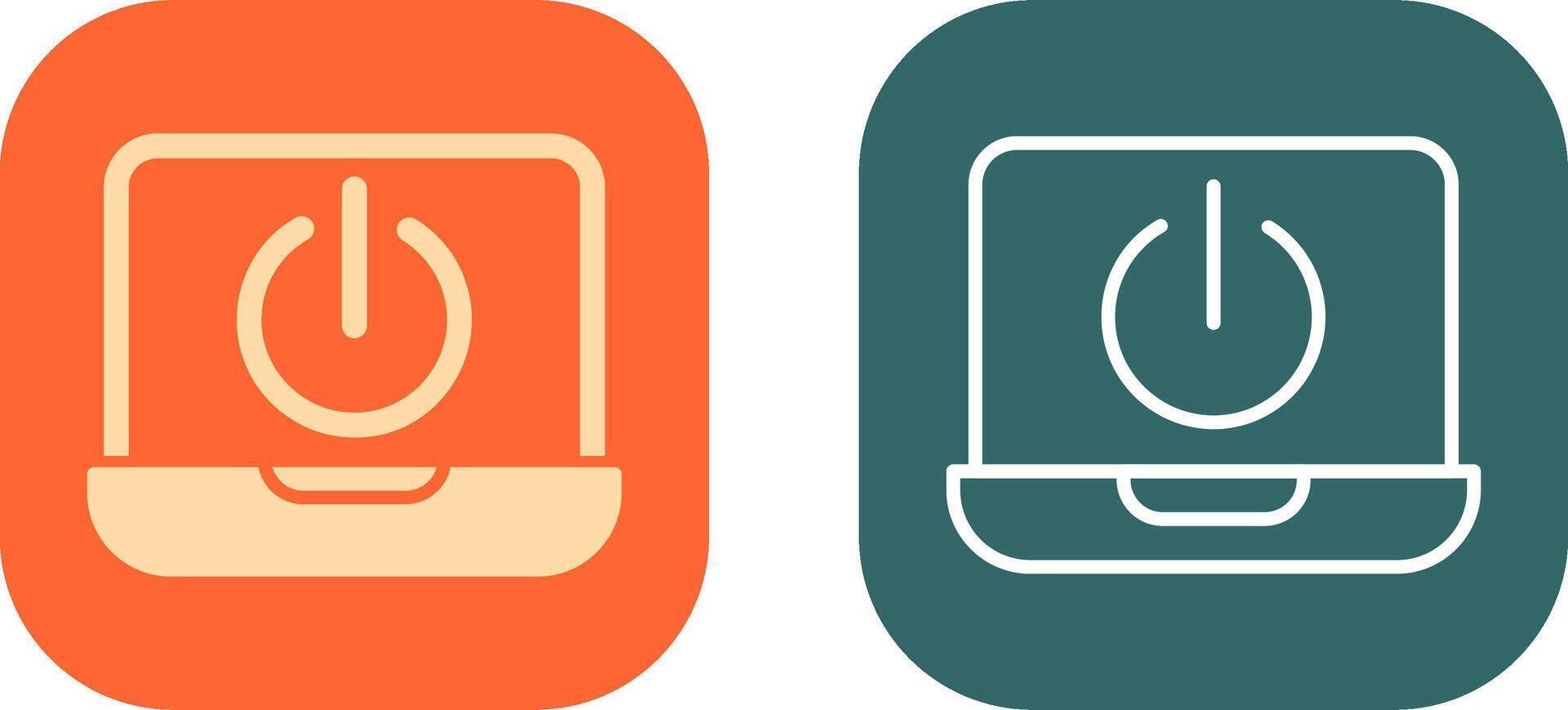 Power Icon Design vector