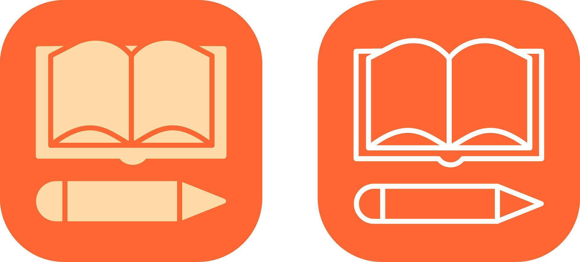 Written Icon Design vector