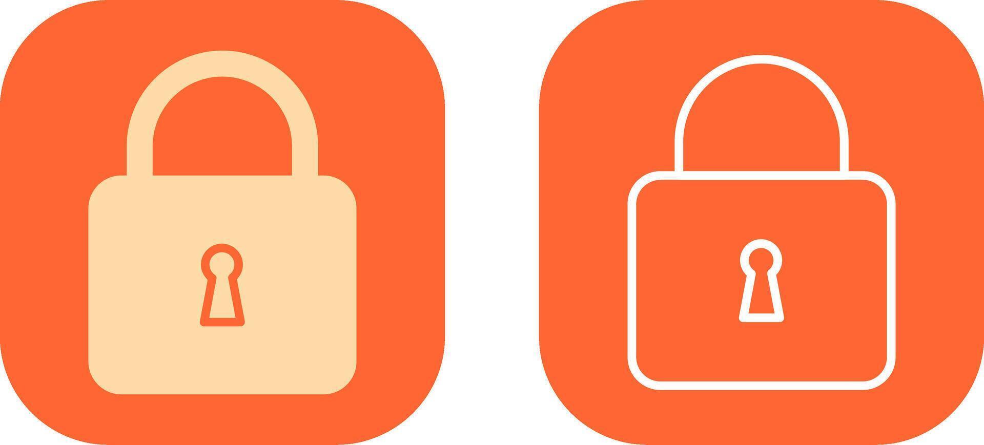 Pad Lock Icon Design vector