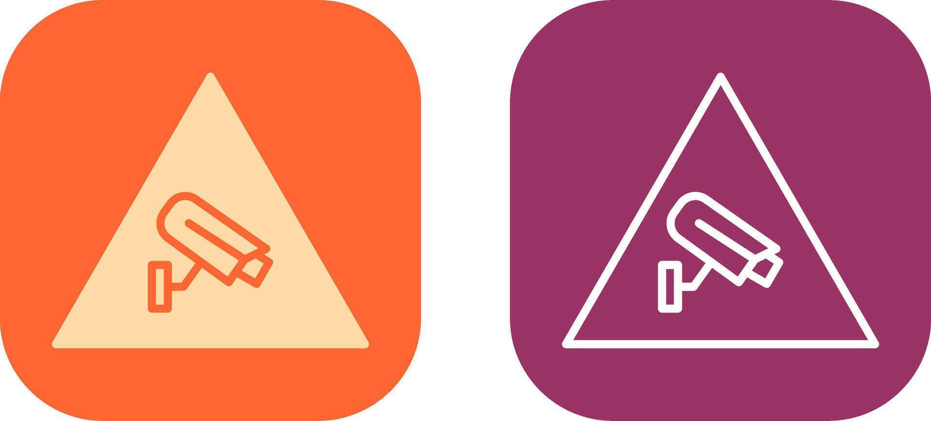 Warning Icon Design vector