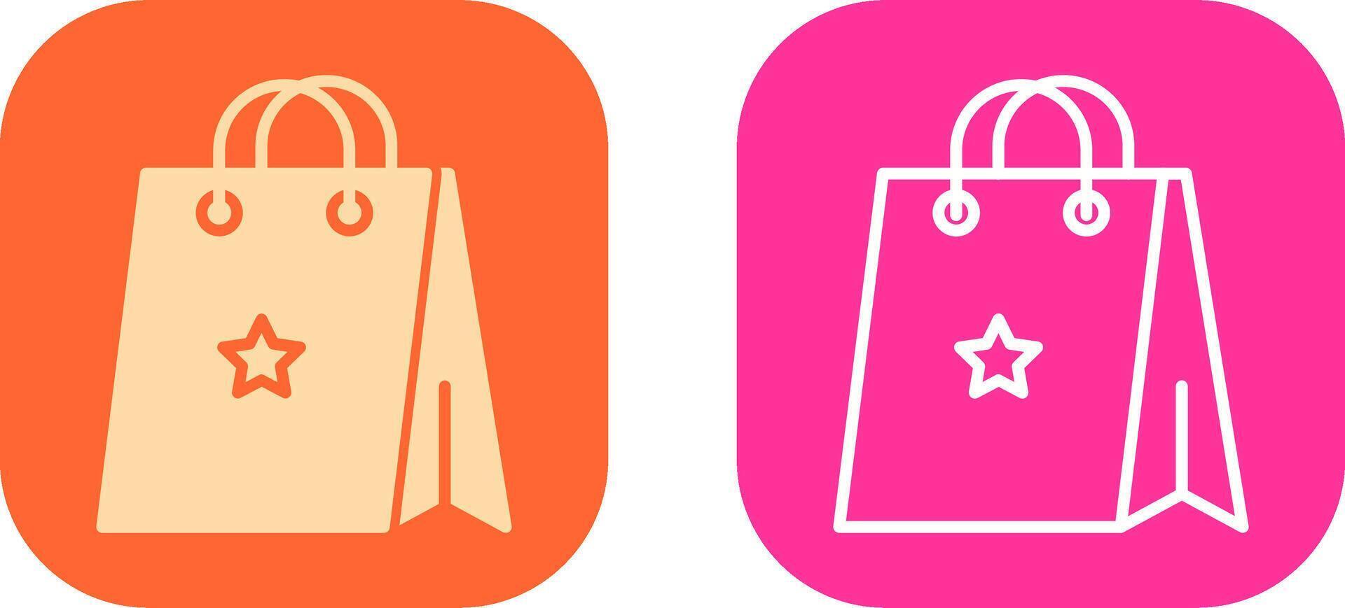 Bag Icon Design vector