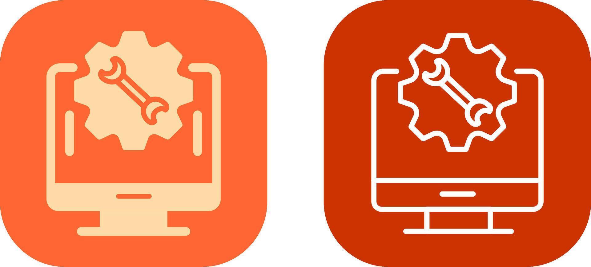 Setting Icon Design vector