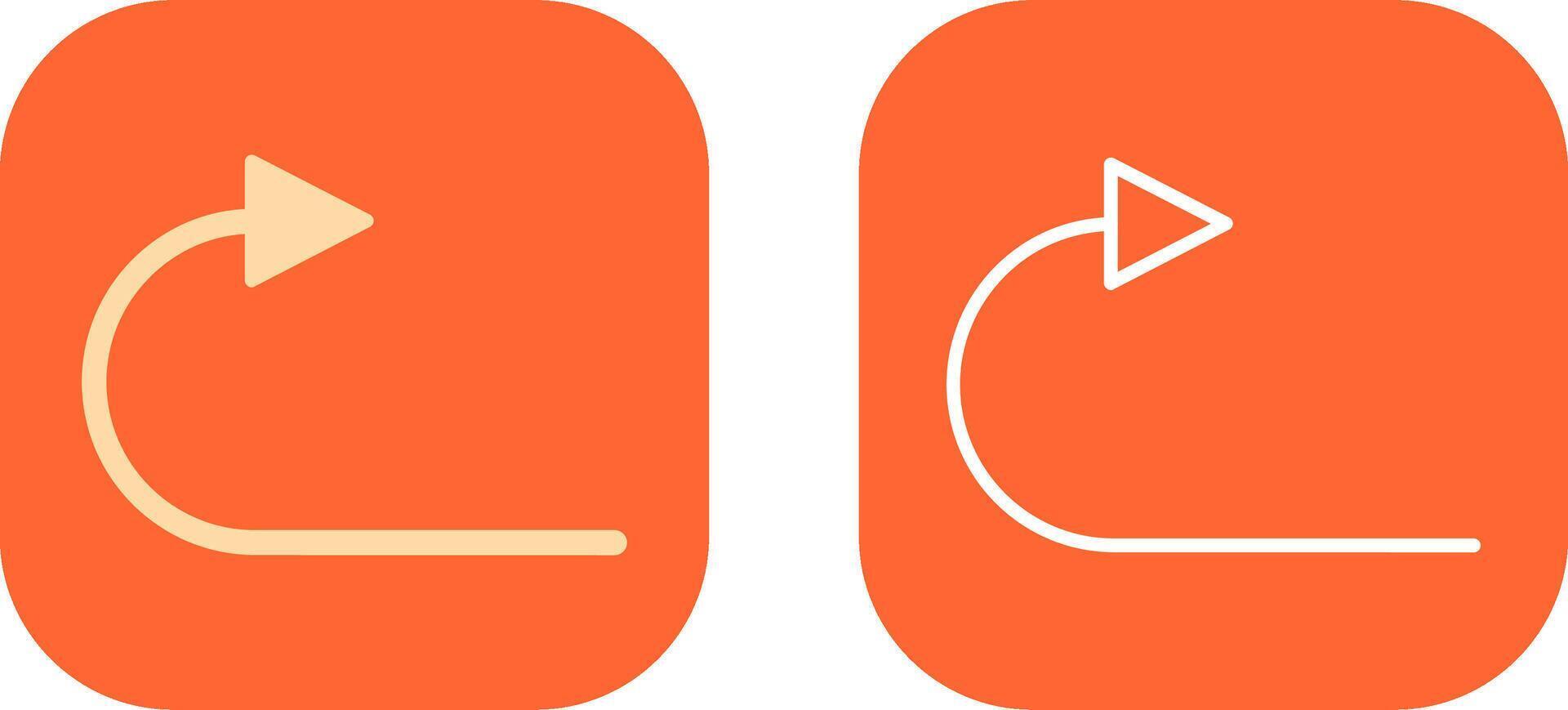 Arrow Pointing Right Icon Design vector