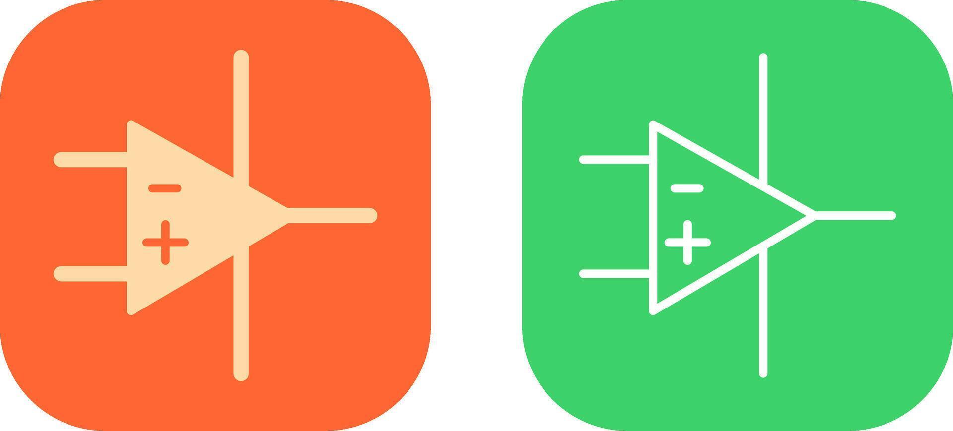 Amplifier Icon Design vector