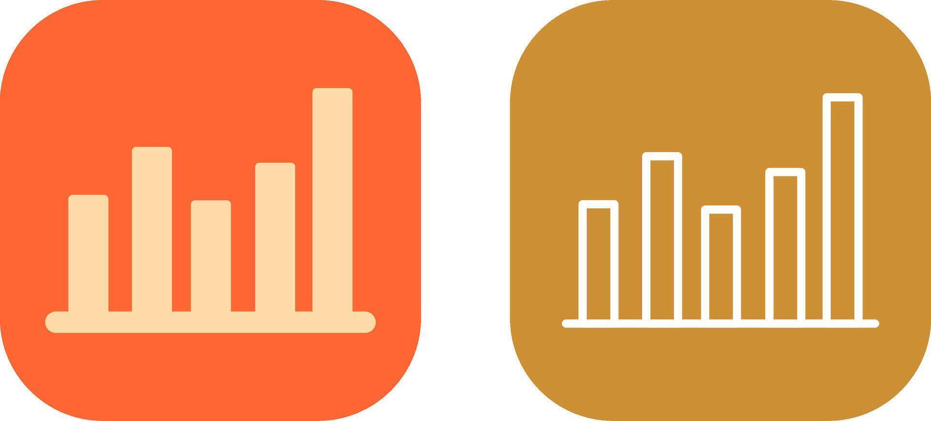 Chart Icon Design vector