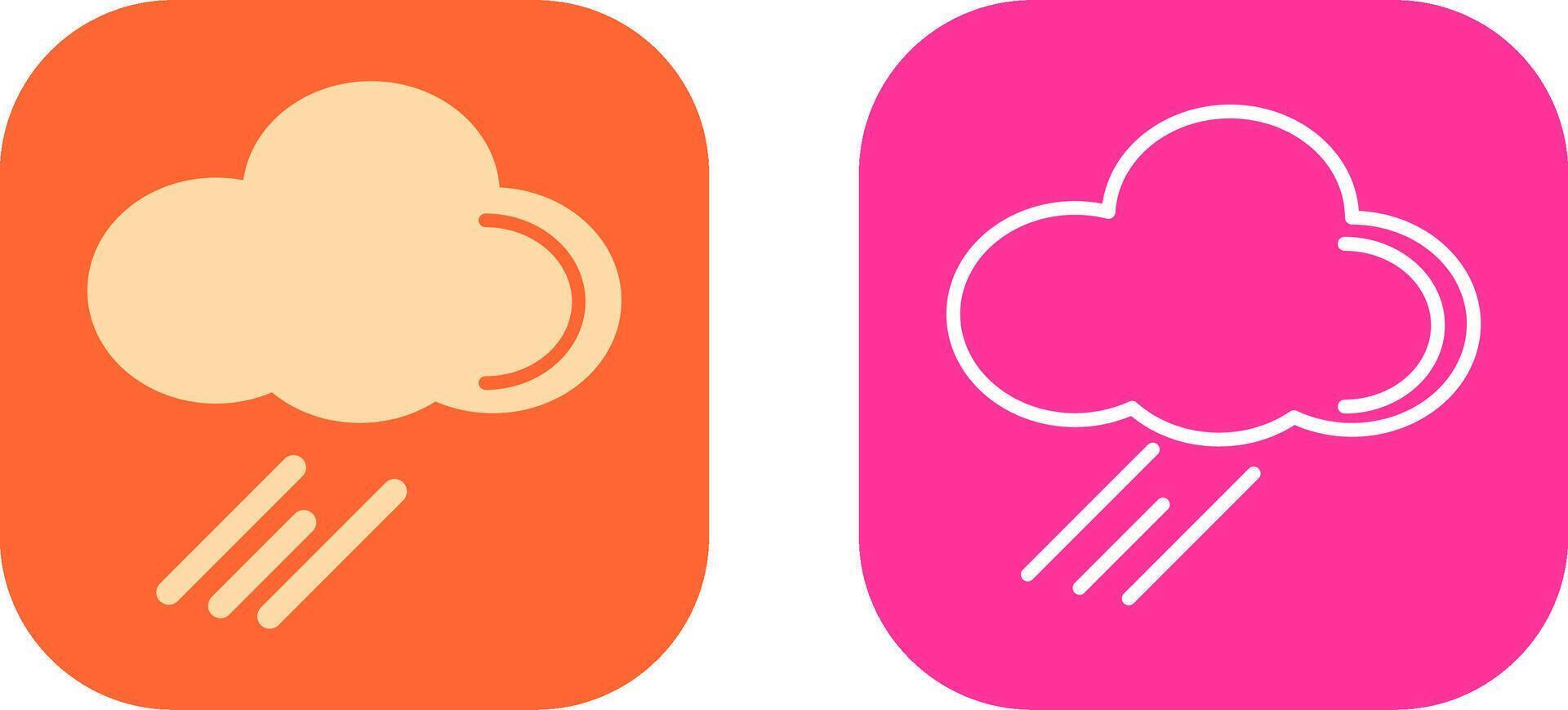Rain Icon Design vector