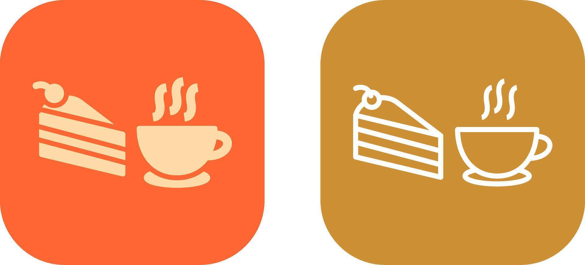 Coffee Served Icon Design vector
