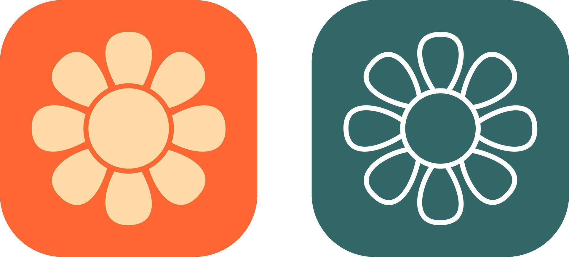 Flower Icon Design vector