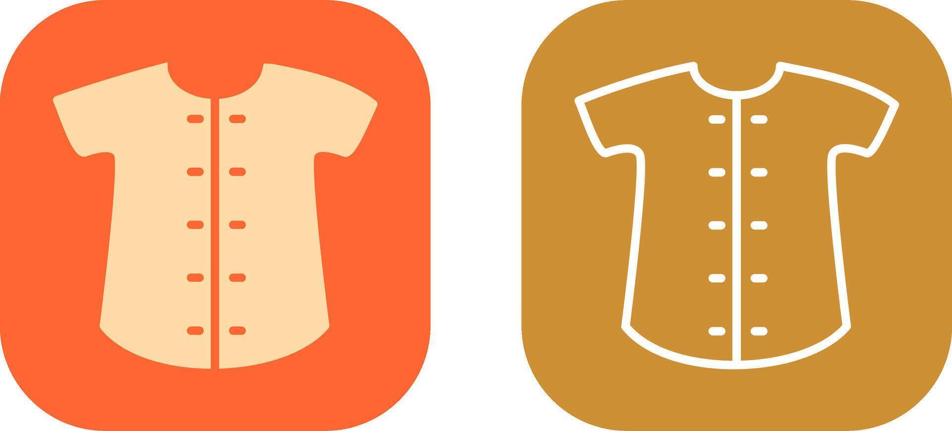 Check Shirt Icon Design vector