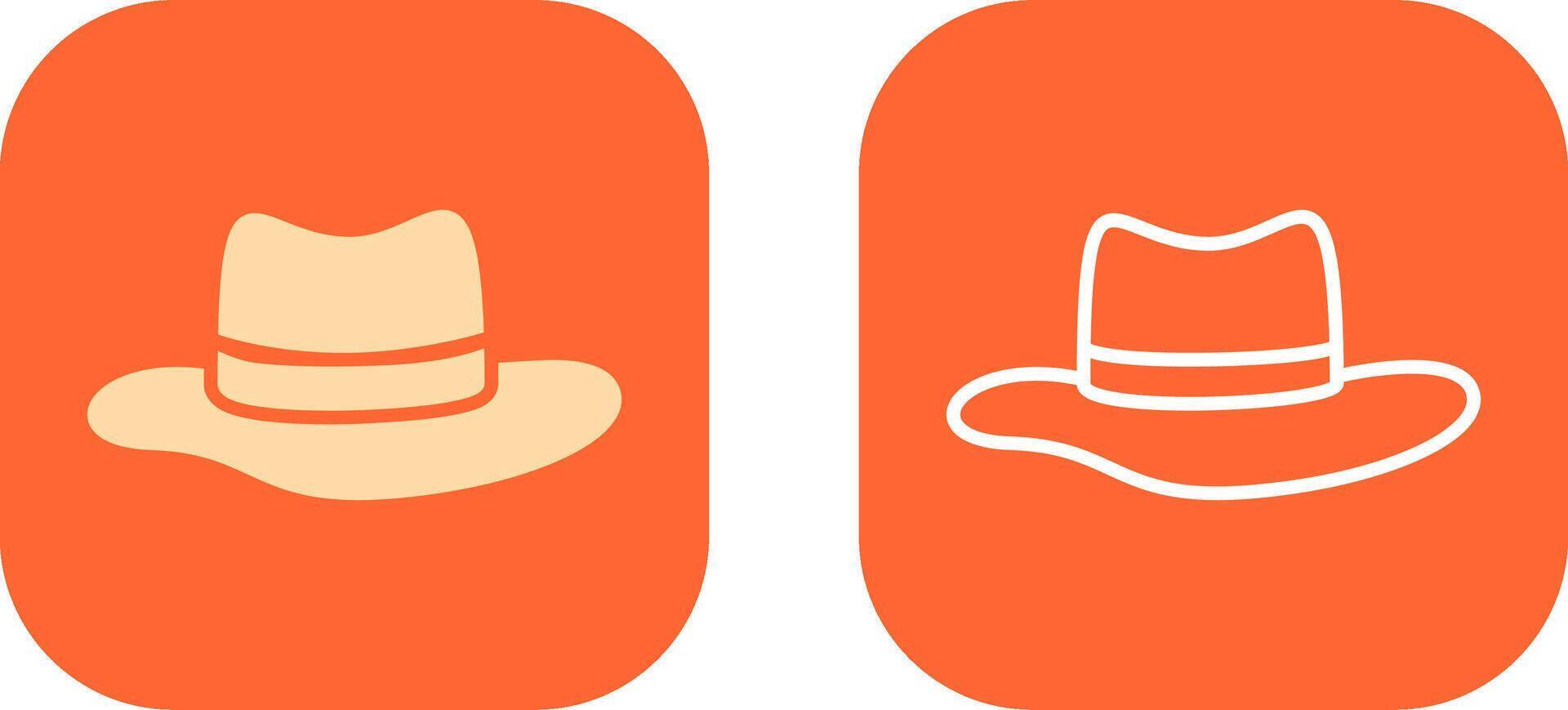 Hat V Icon Design vector