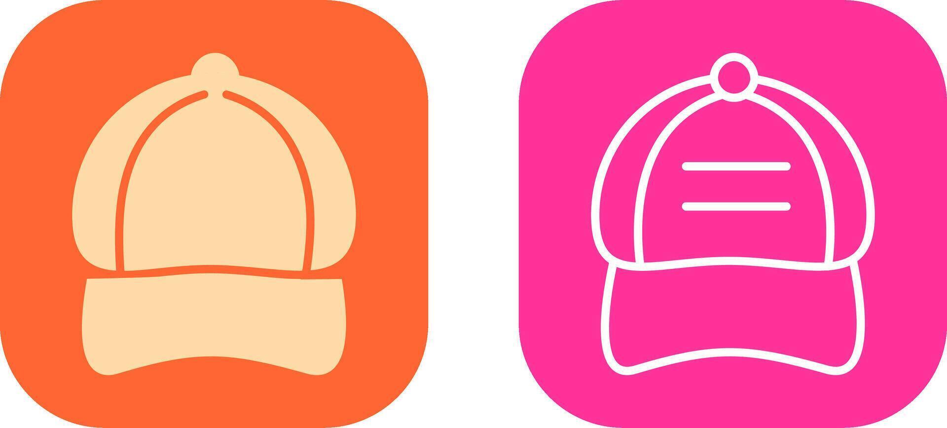 P Cap Icon Design vector