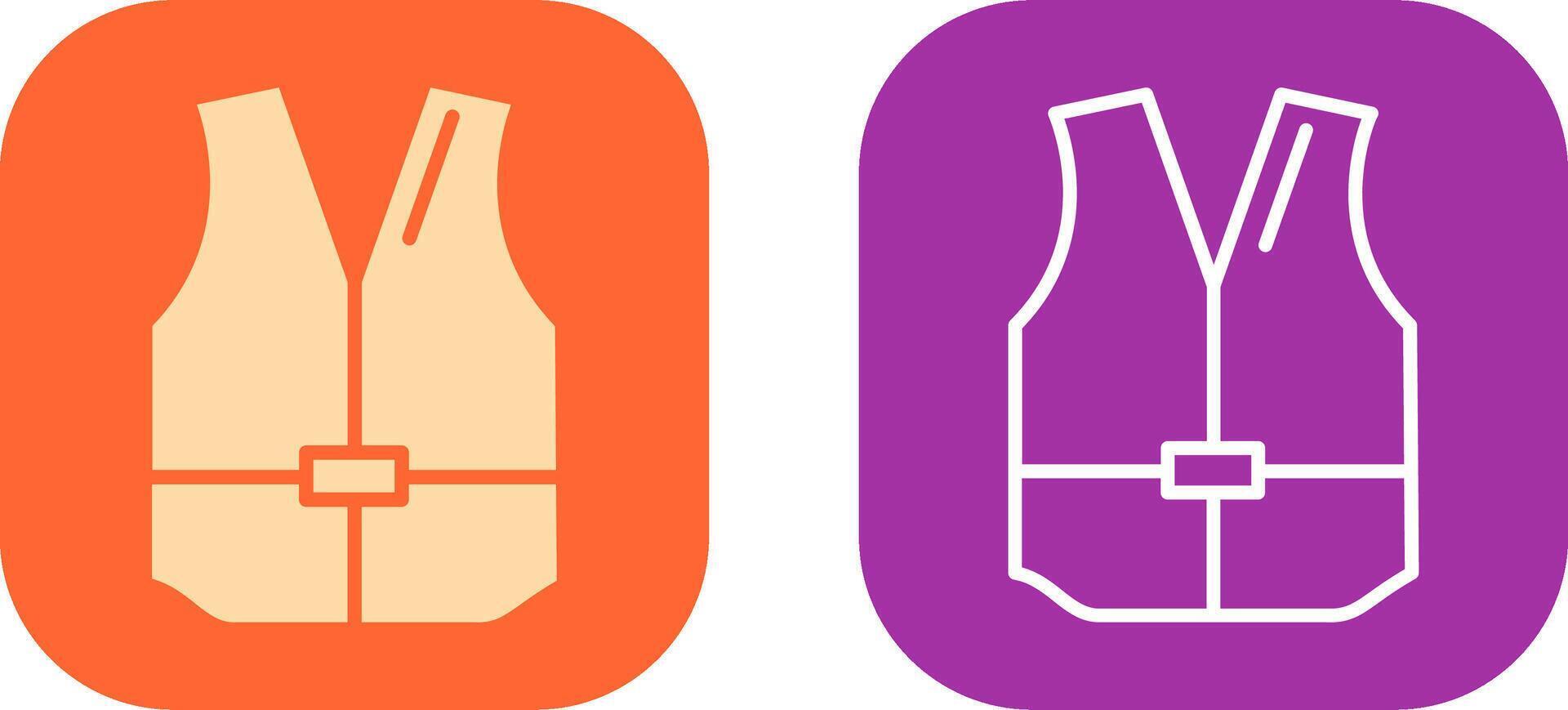 Swimming Vest Icon Design vector