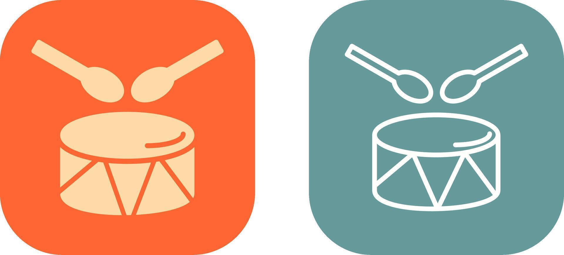 Drum Icon Design vector