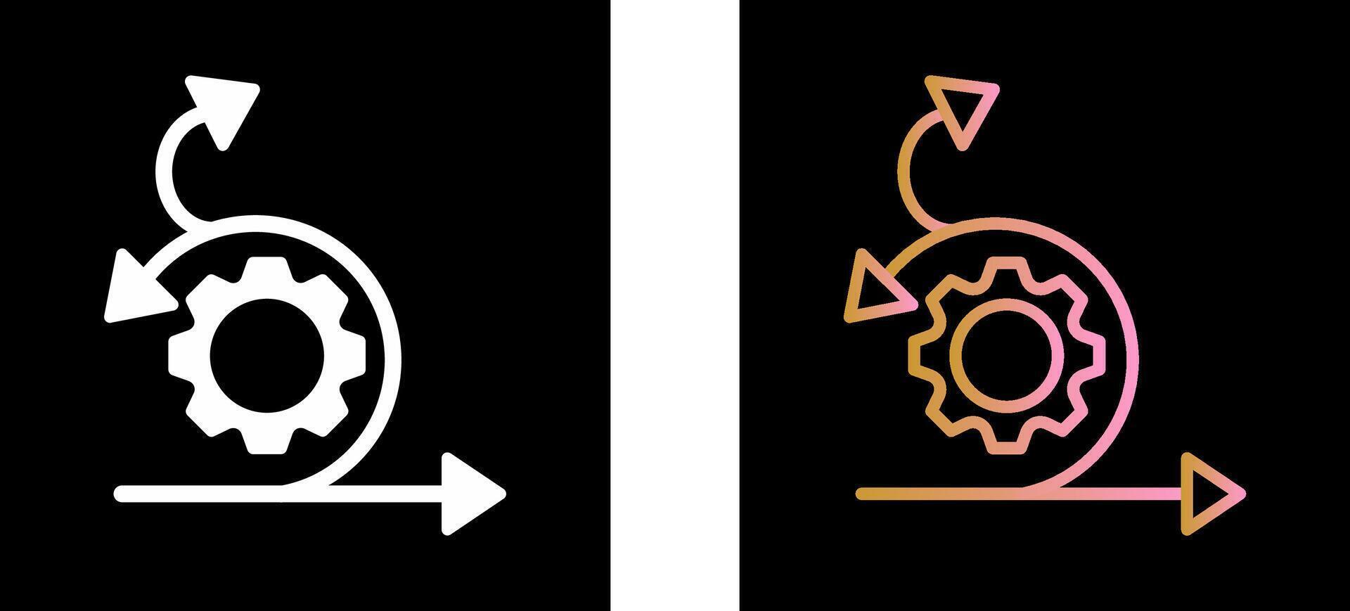 Agile Icon Design vector