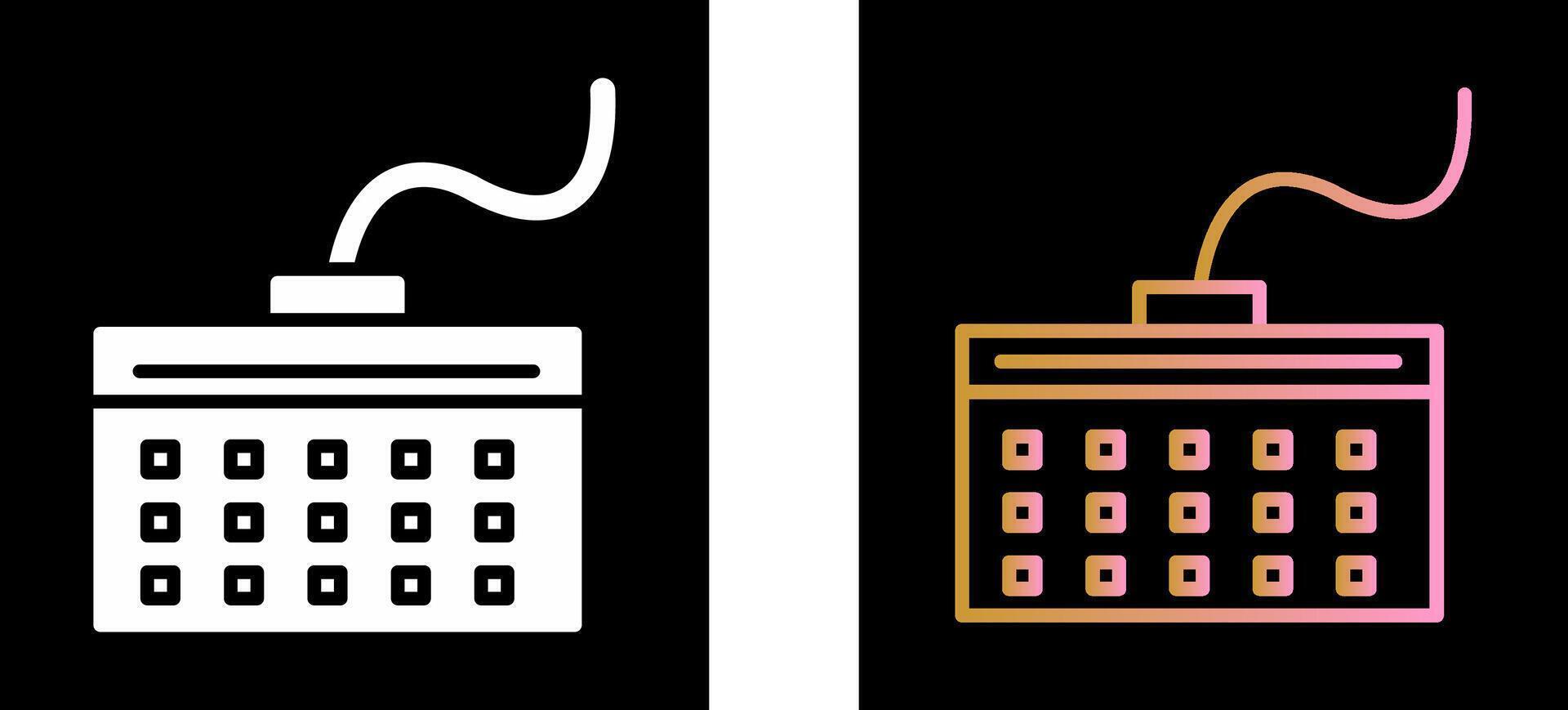 Keyboard Icon Design vector