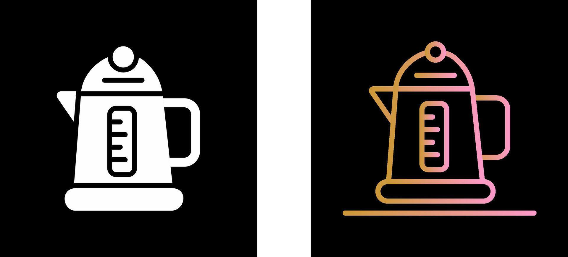 Kettle Icon Design vector