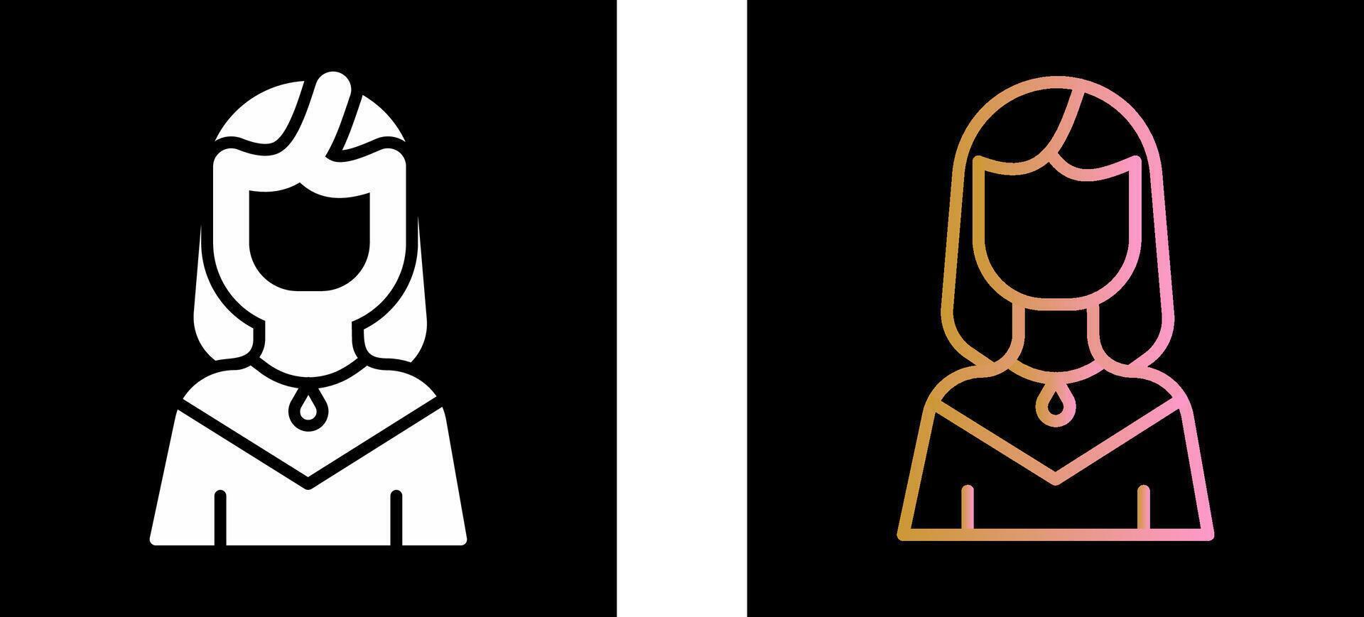 Woman Icon Design vector