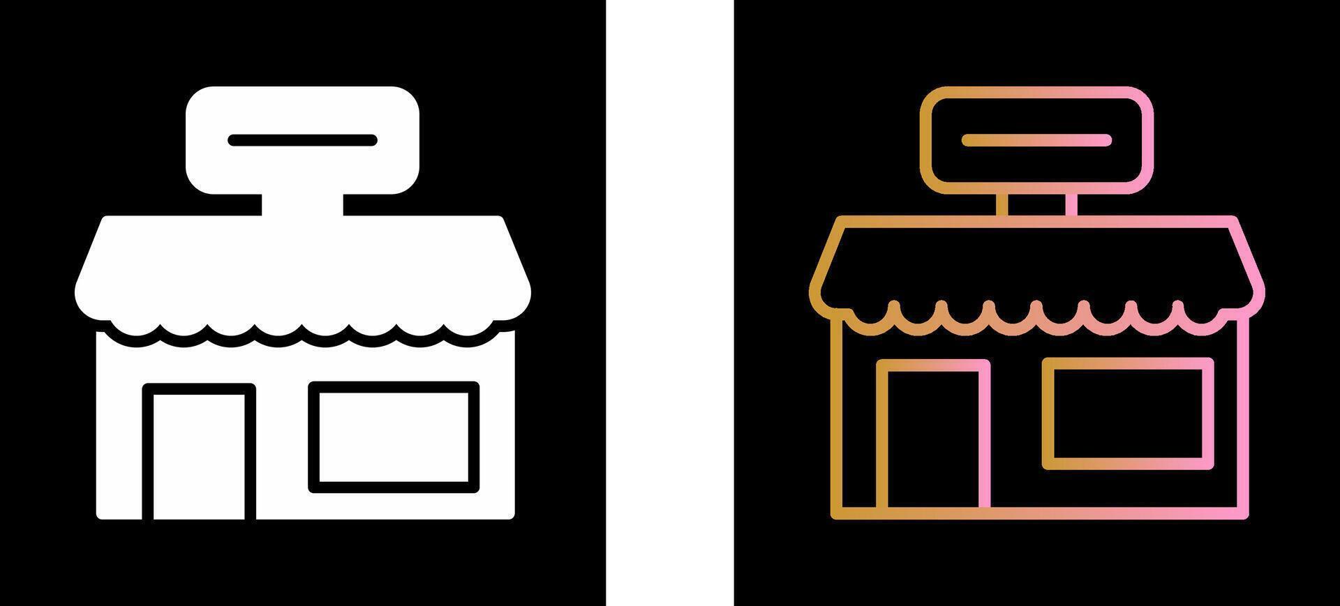 Shop Icon Design vector