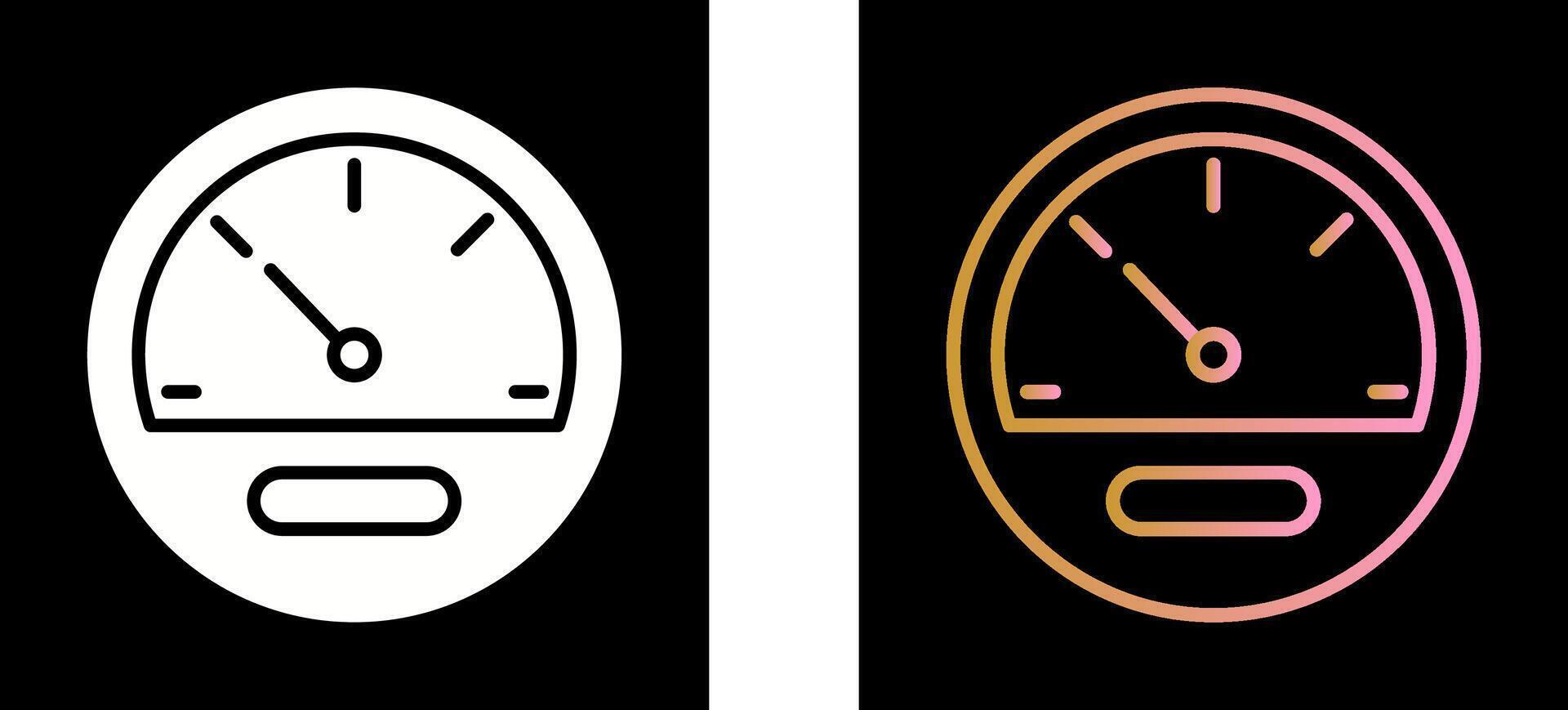 Indicator Icon Design vector