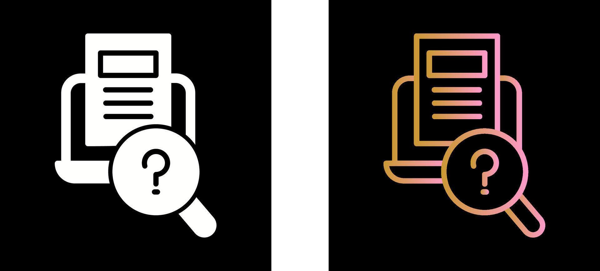 UX Review Icon Design vector