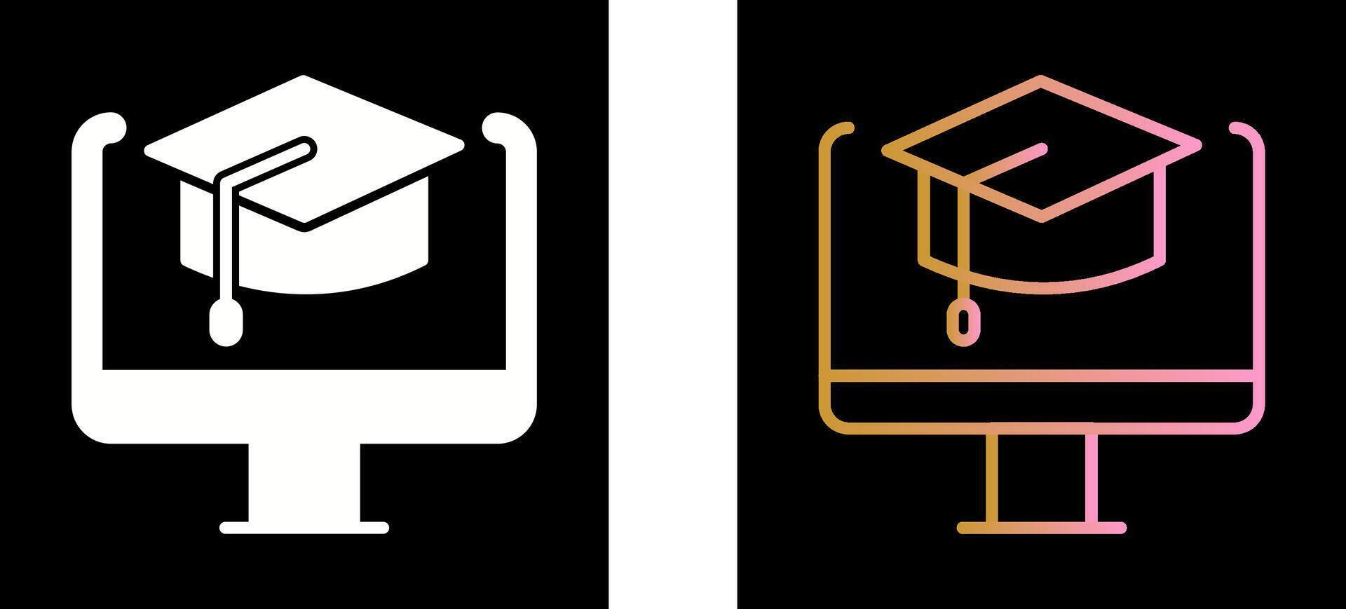 Elearning Icon Design vector