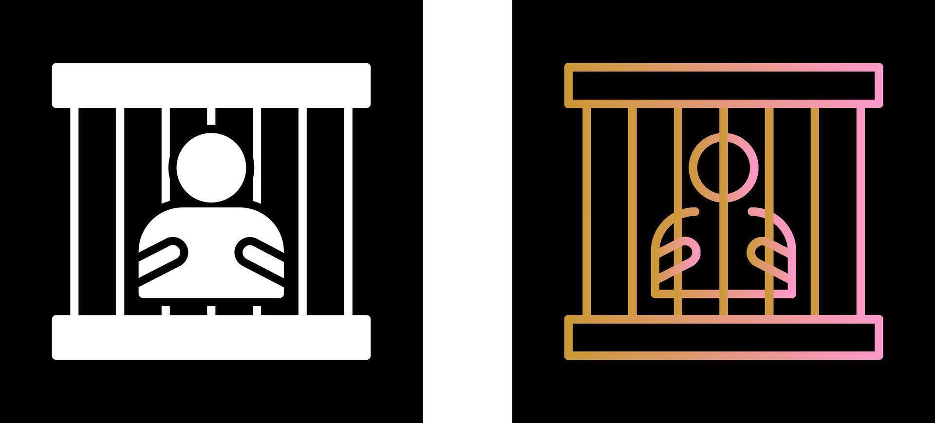 Jail Icon Design vector