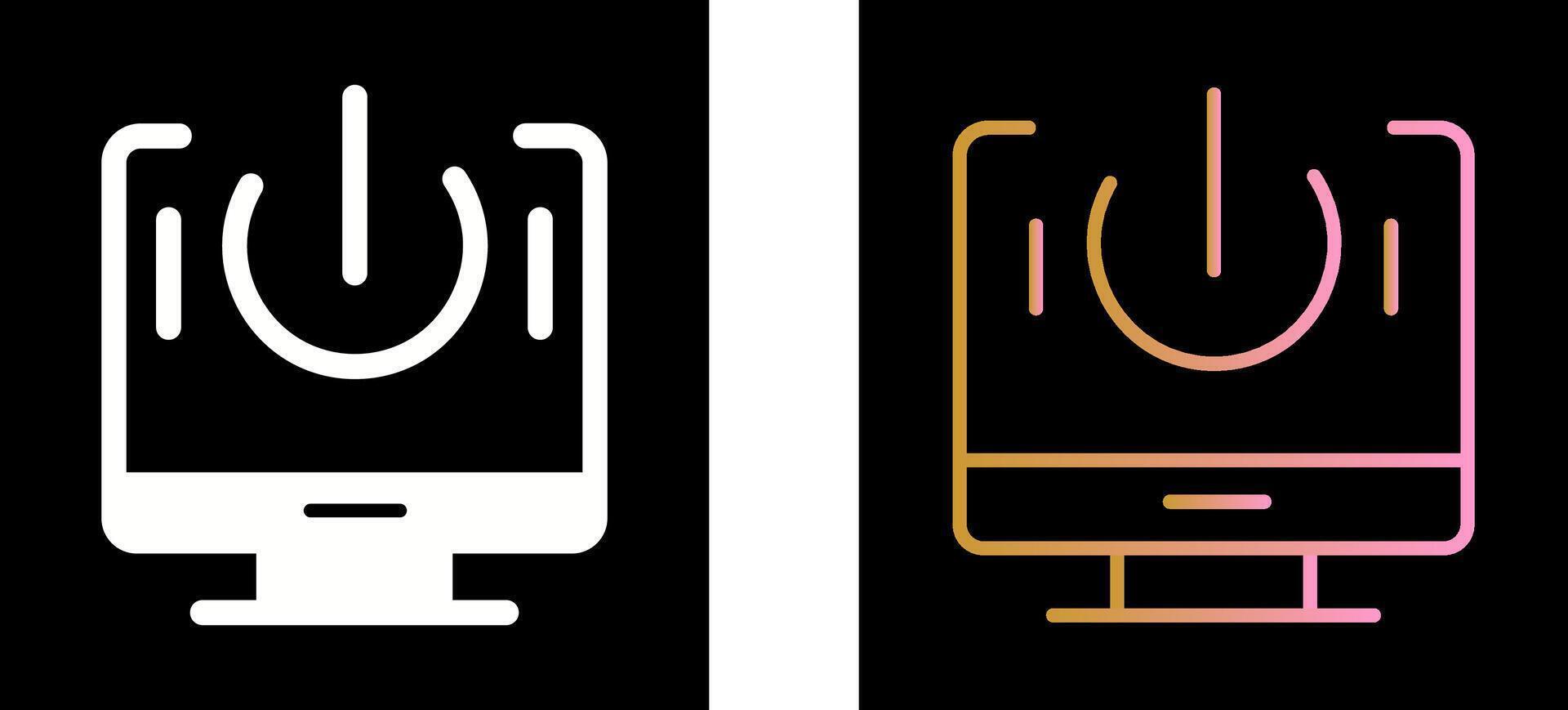 Shutdown Icon Design vector