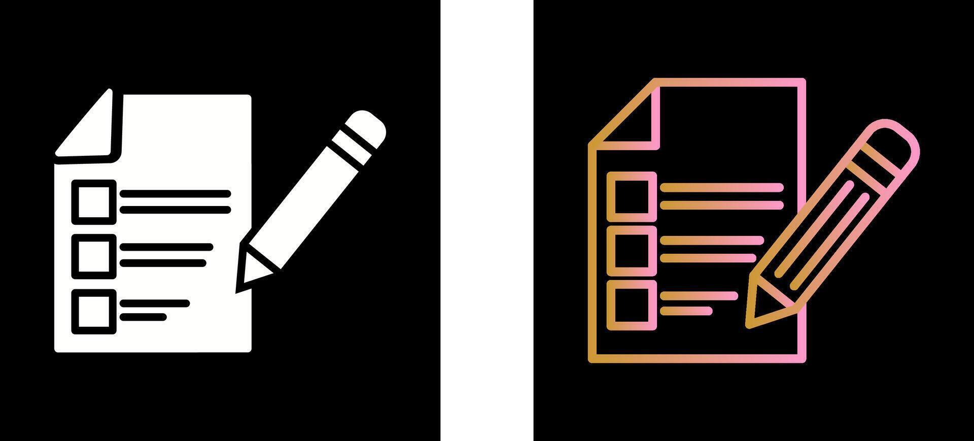 Test Icon Design vector