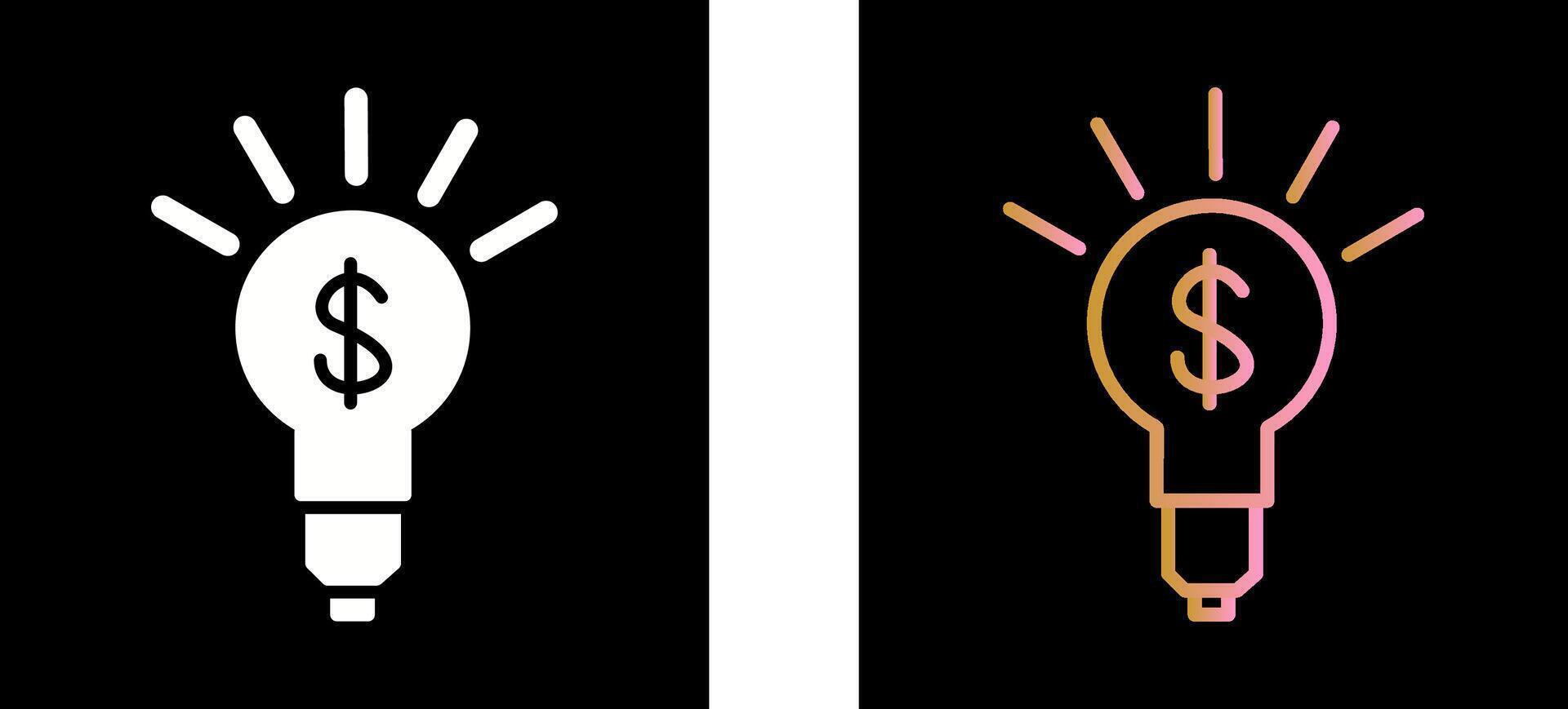 Business Idea Icon Design vector