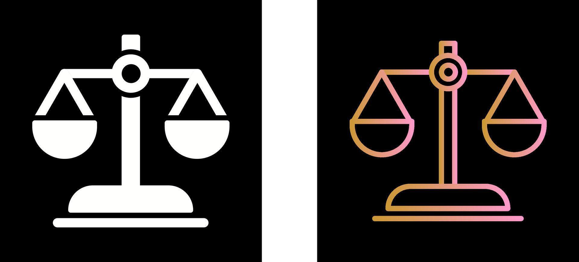 Scale Icon Design vector